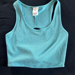 teal top from tillys